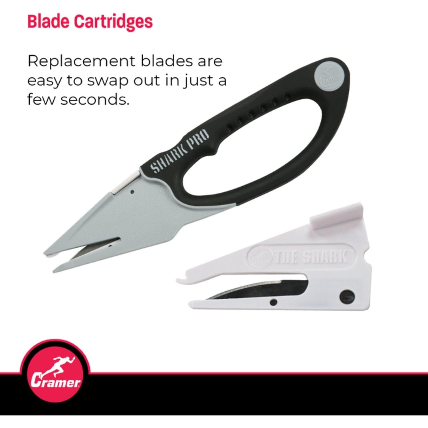 Cortador y Removedor de Cinta Cramer Shark 20.96 cm Profesional