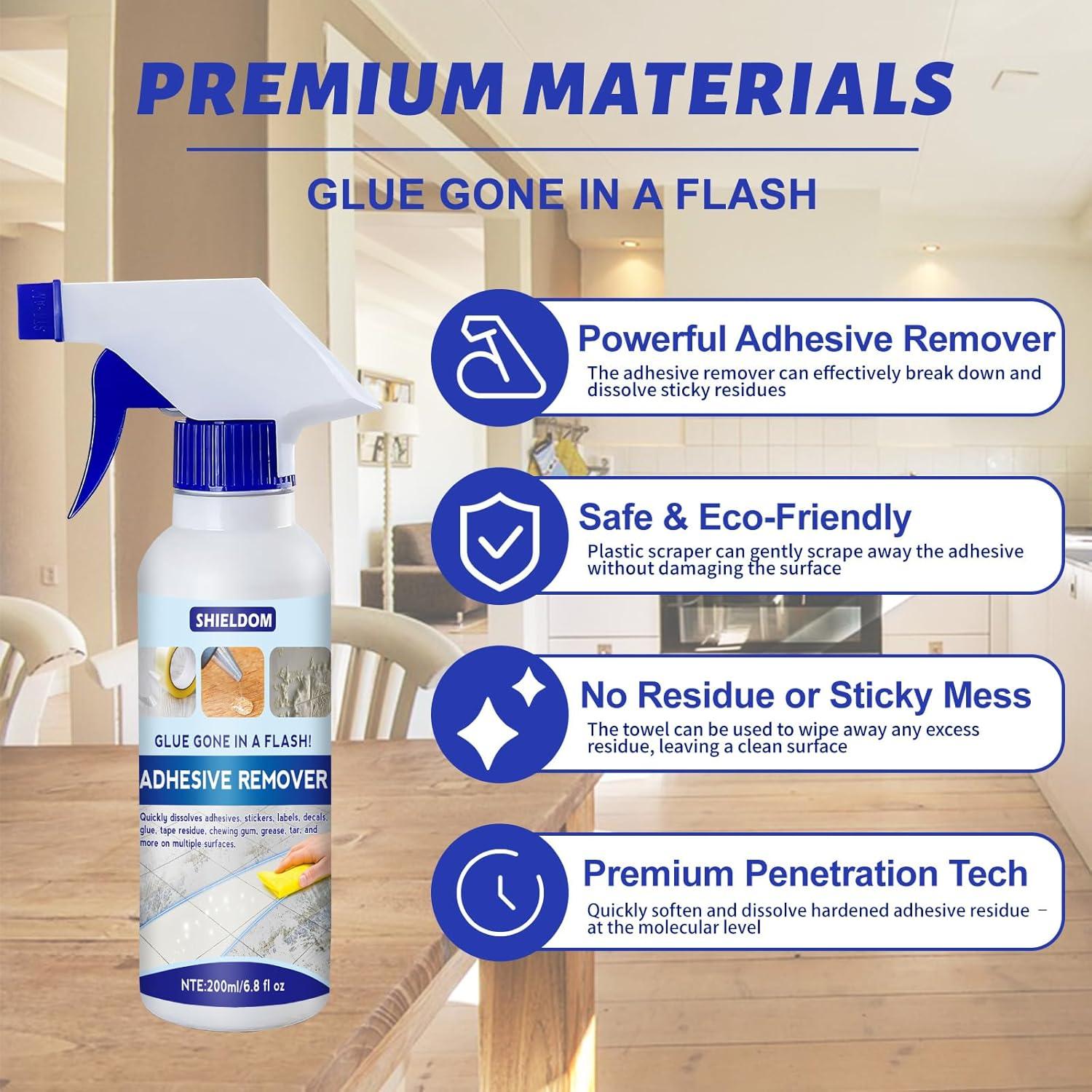 Removedor de Adhesivos SHIELDOM 200ml Multiusos Seguro