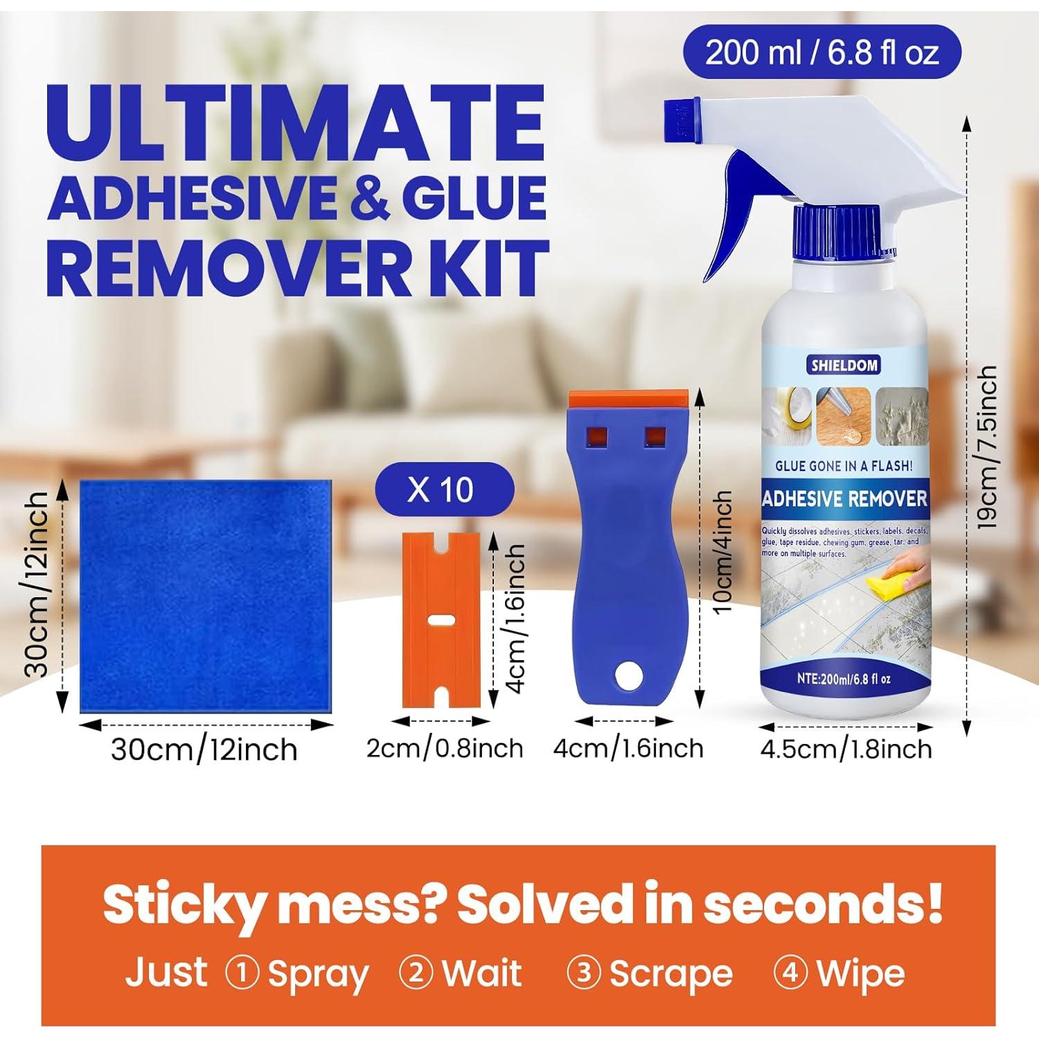 Removedor de Adhesivos SHIELDOM 200ml Multiusos Seguro