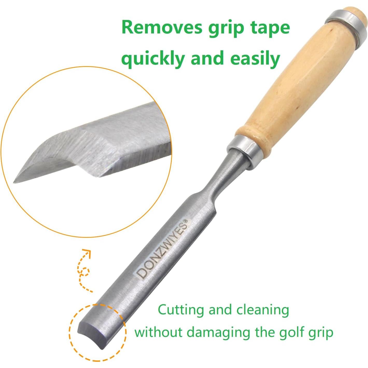 Herramienta para quitar cinta de agarre de golf DONZWIYES 235mm