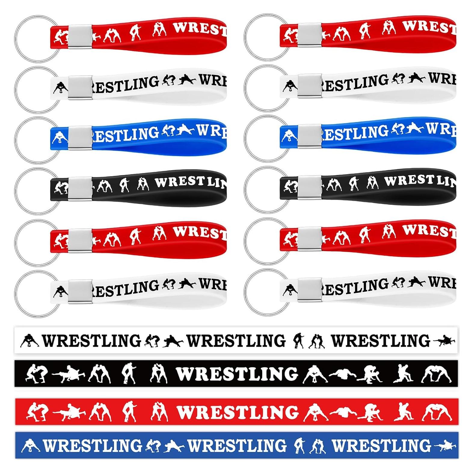 48 Llaveros de Silicona Lucha Libre Equsion para Fiesta