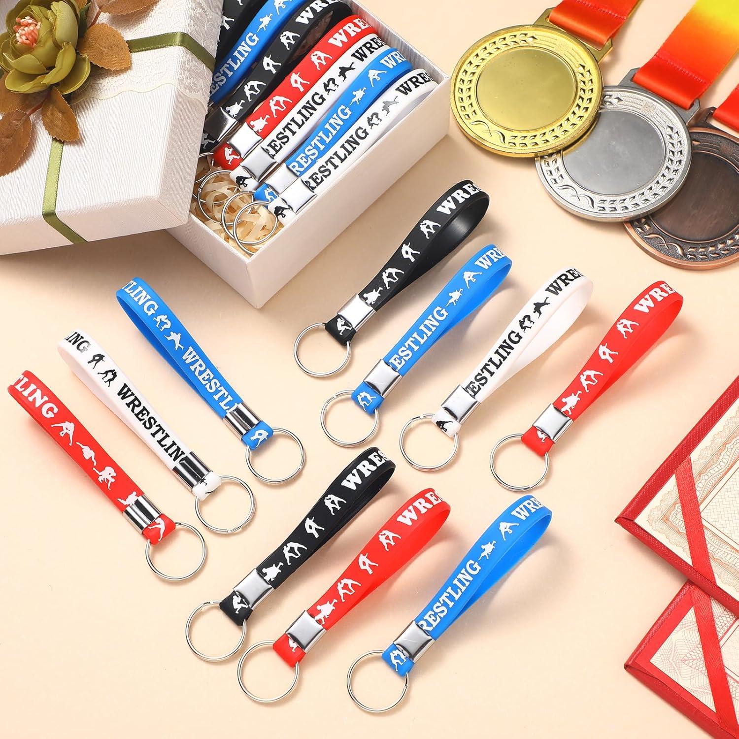 48 Llaveros de Silicona Lucha Libre Equsion para Fiesta