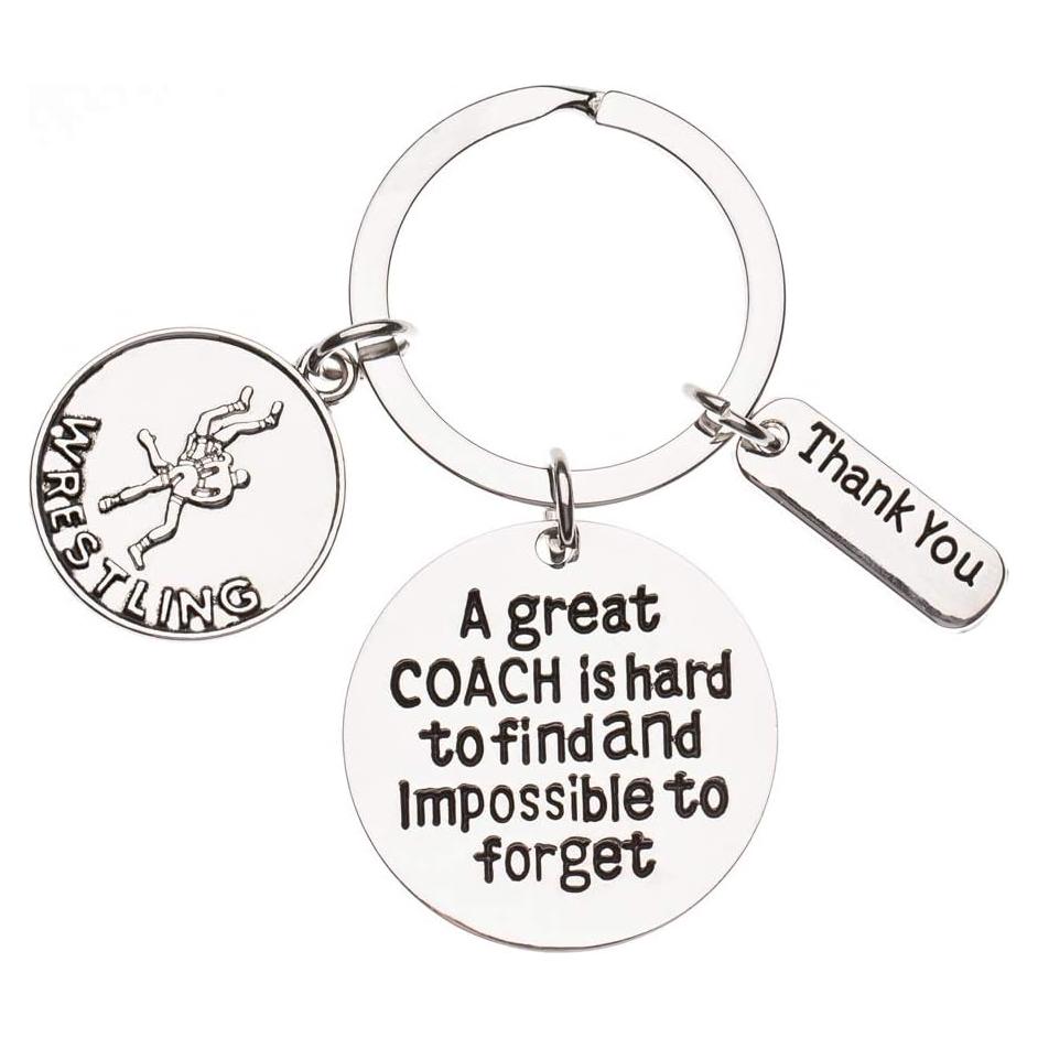 Llavero de Apreciación para Entrenador de Lucha Sportybella