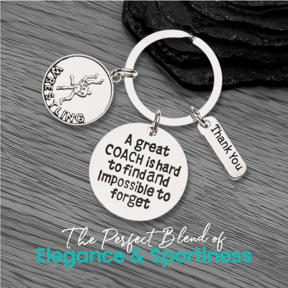 Llavero de Apreciación para Entrenador de Lucha Sportybella