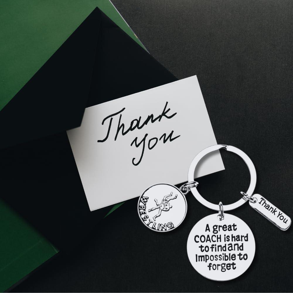 Llavero de Apreciación para Entrenador de Lucha Sportybella