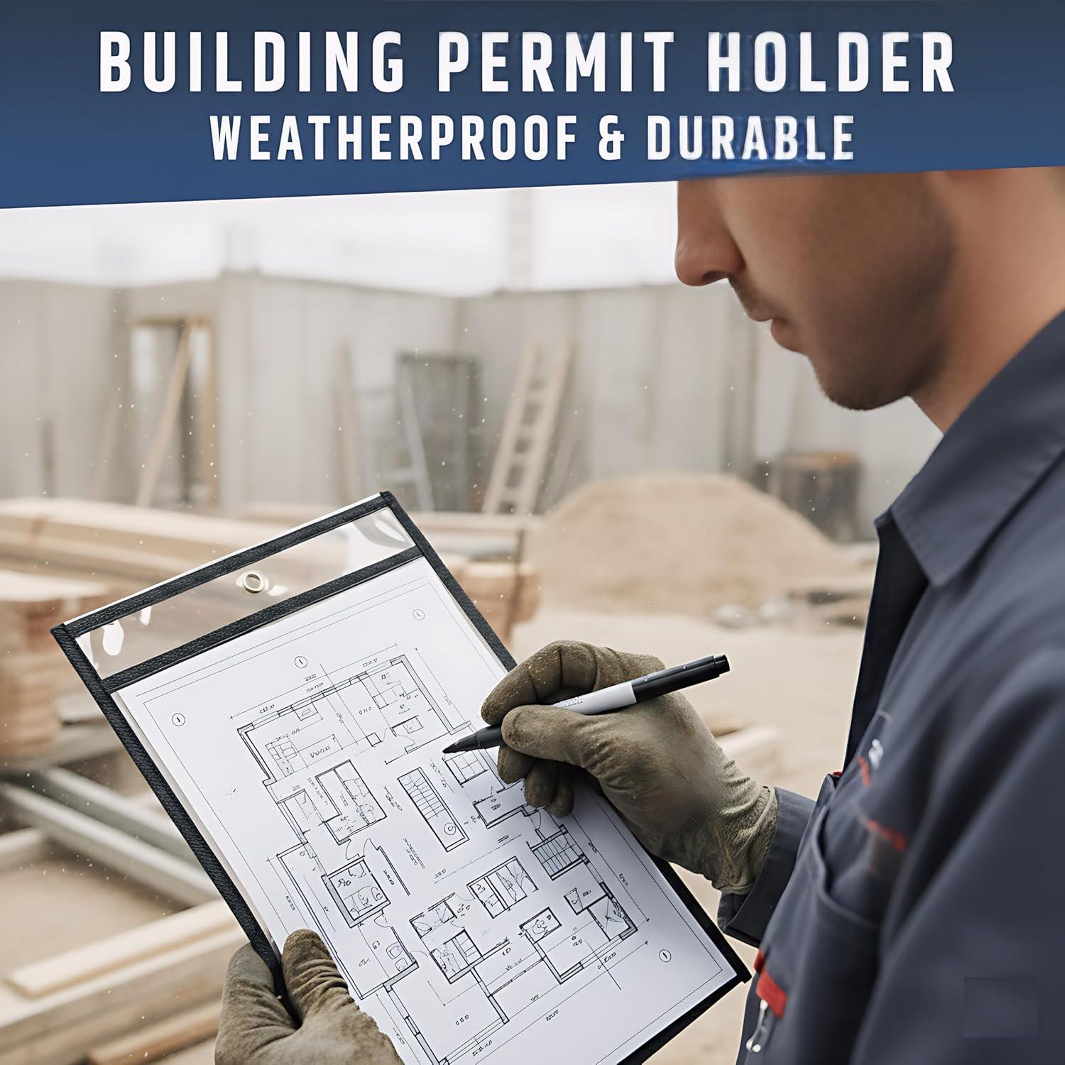 Paquete de 5 Sujetadores de Tickets JUZARI 9x12 cm Alta Resistencia