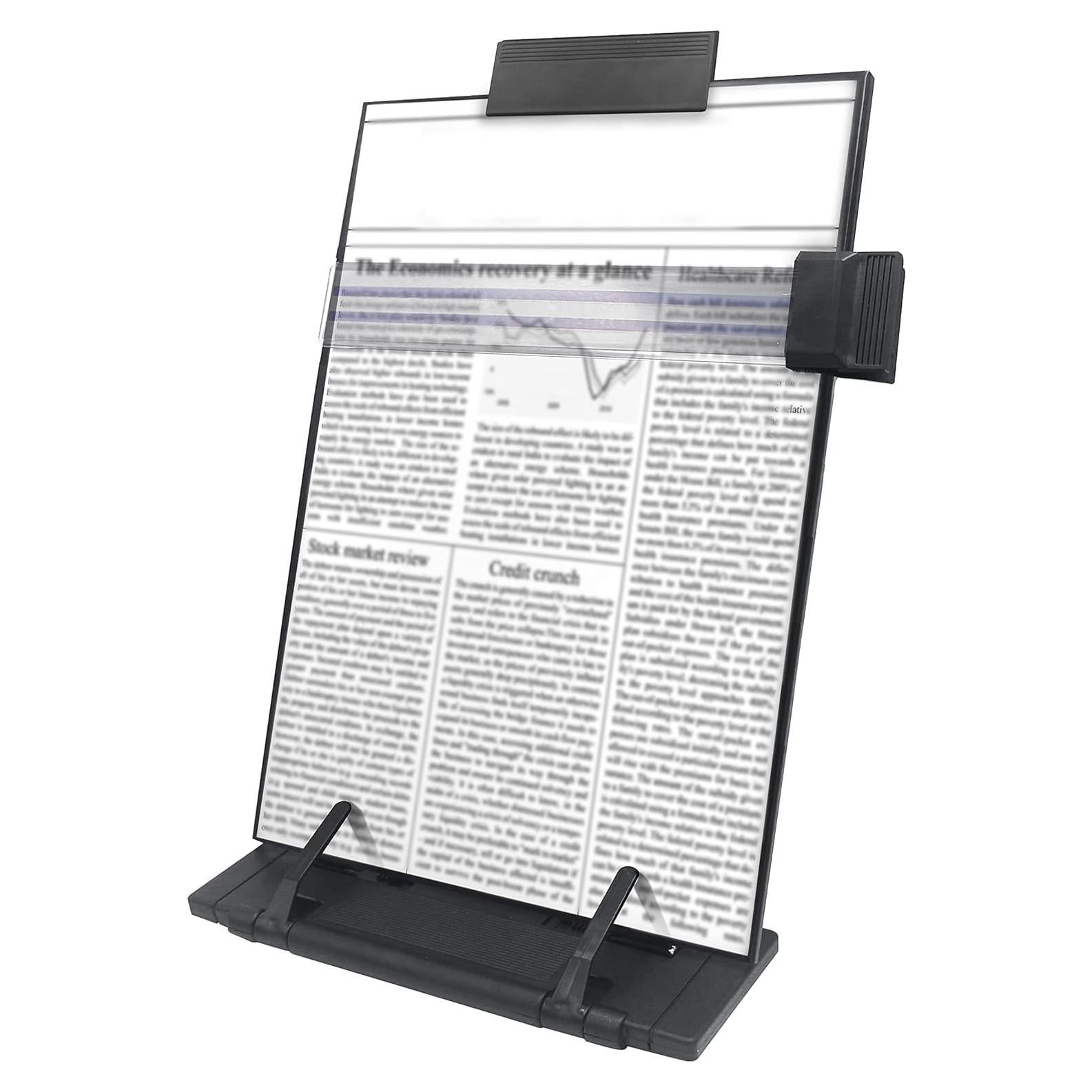 Soporte de Documentos Ajustable Keenjorika Negro 7 Posiciones