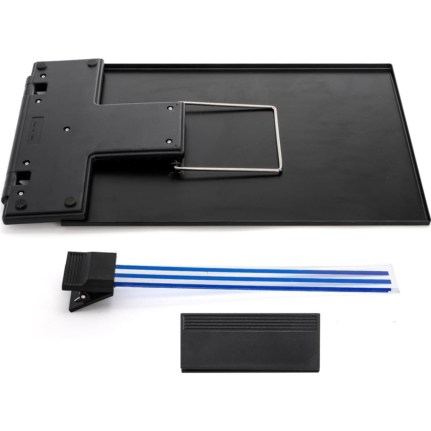 Soporte de Documentos Lawei 2 Piezas Ajustable Negro A4