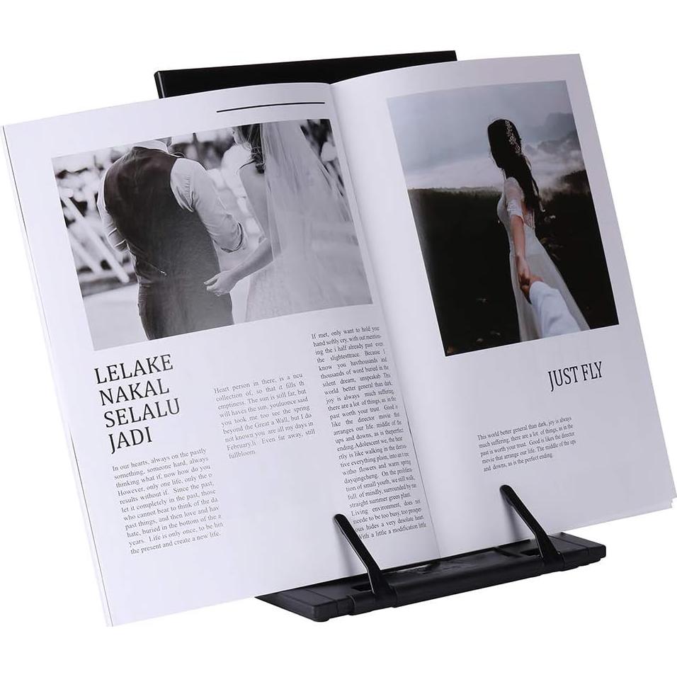 Soporte de Documentos Ajustable KLOUD City Negro 7 Posiciones