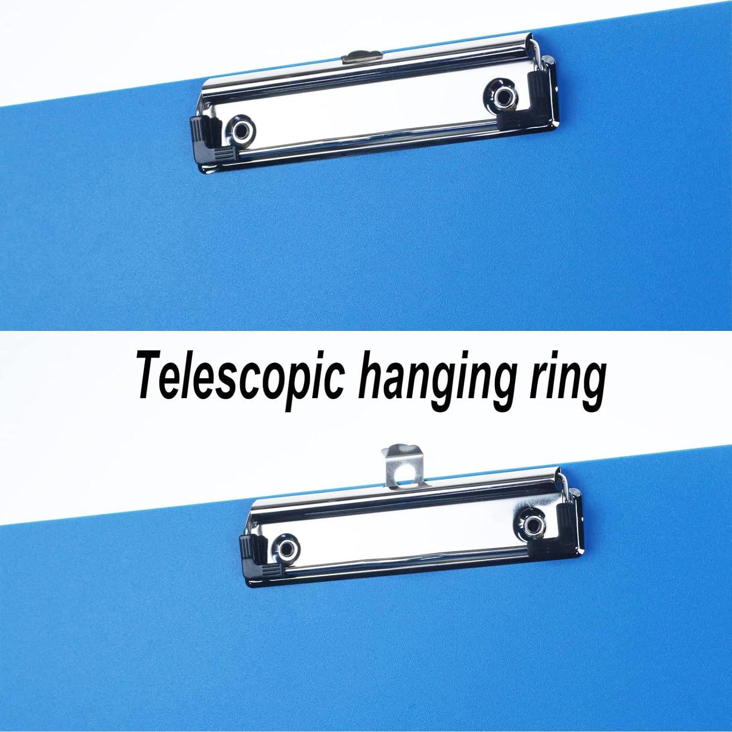 Clipboard Acocony Extra Grande 28x43 cm Azul Paquete de 2