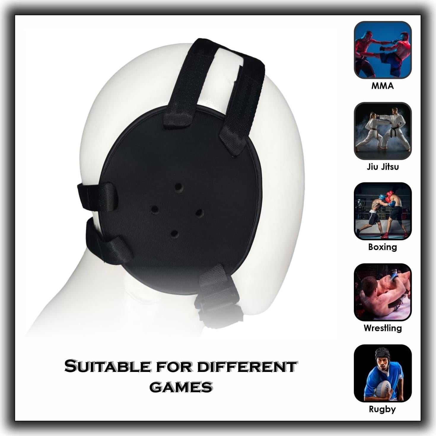 Protector de Oídos ROAR-INT Neopreno Ajustable para BJJ y MMA