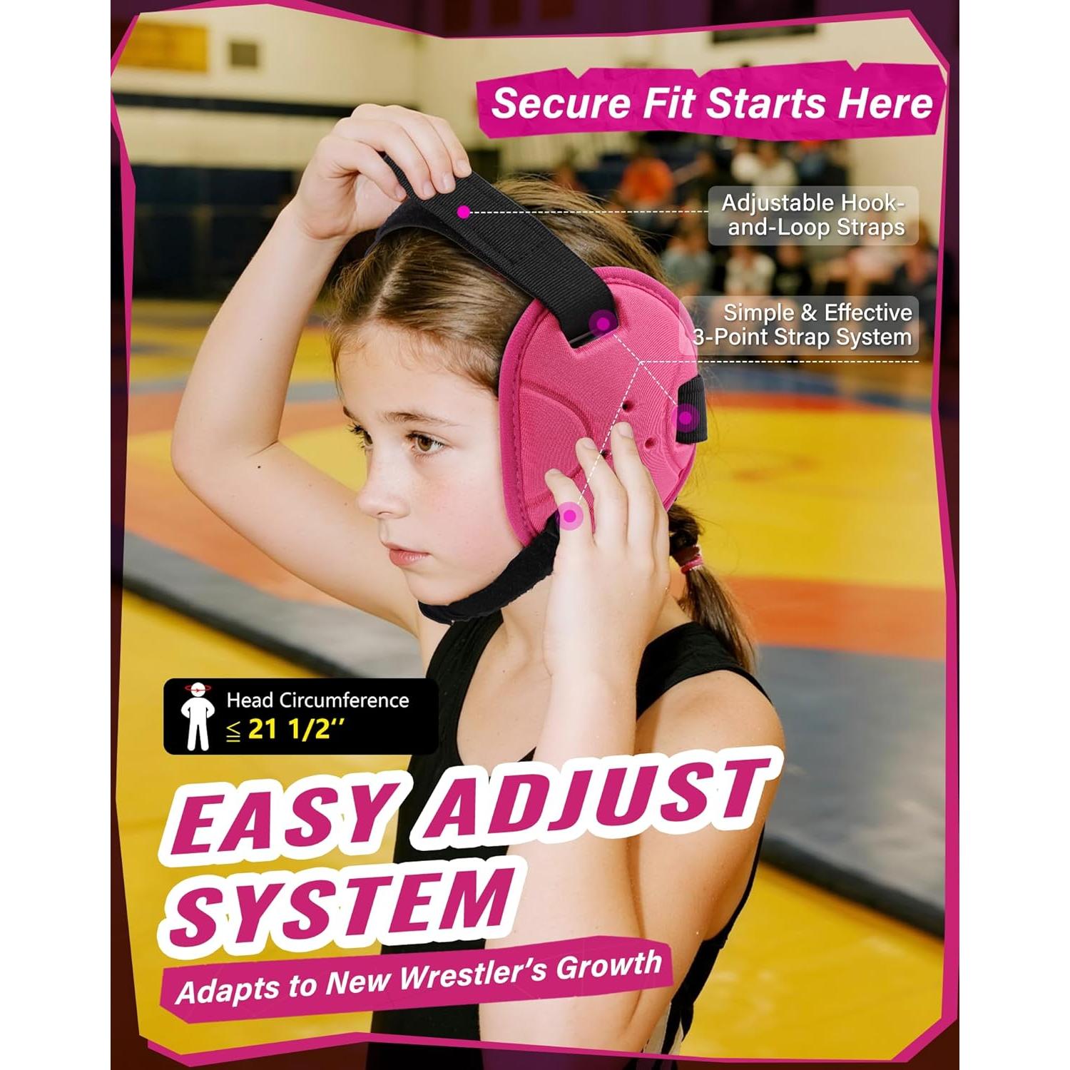 Cabezal de Lucha Trymaker para Jóvenes con Protección Doble