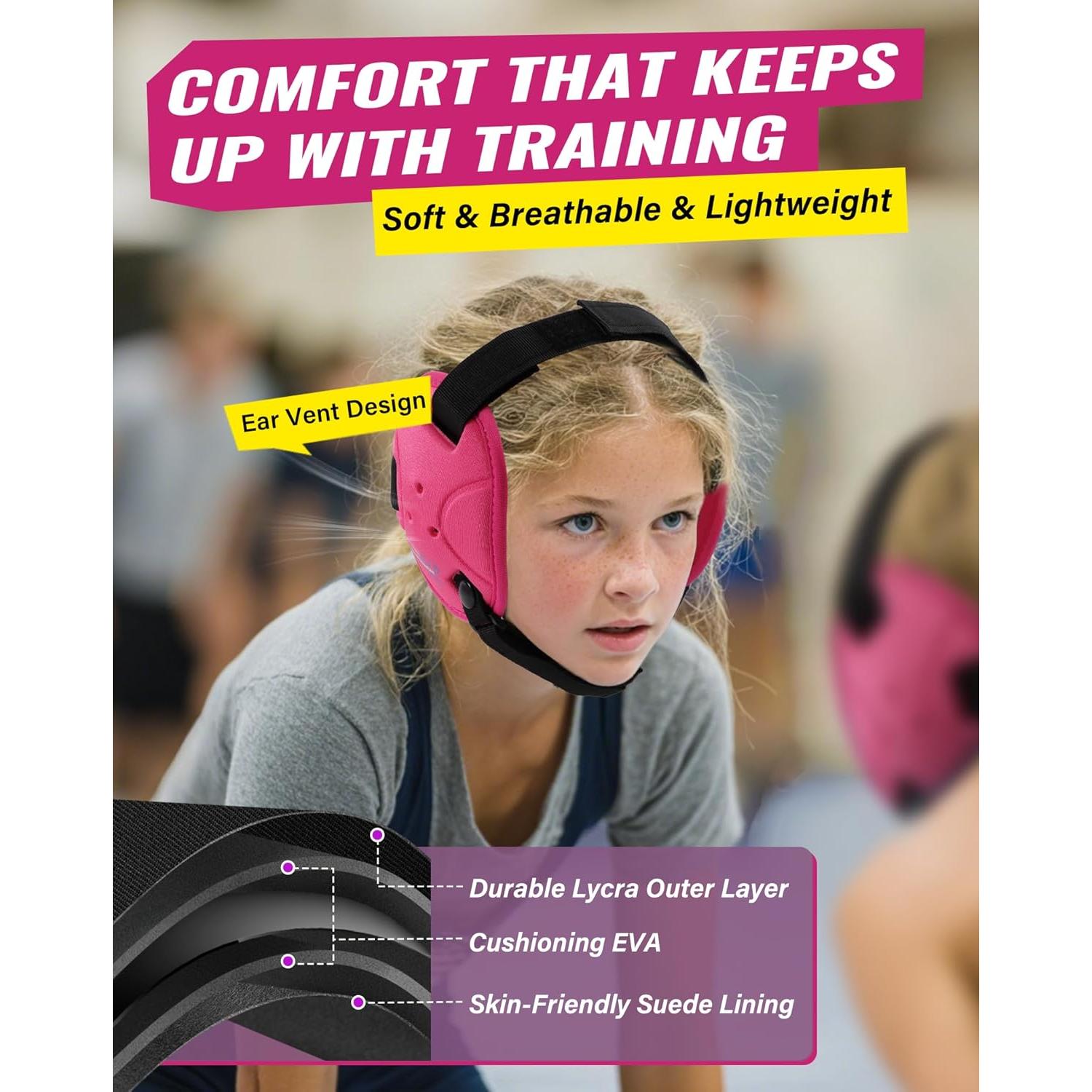 Cabezal de Lucha Trymaker para Jóvenes con Protección Doble