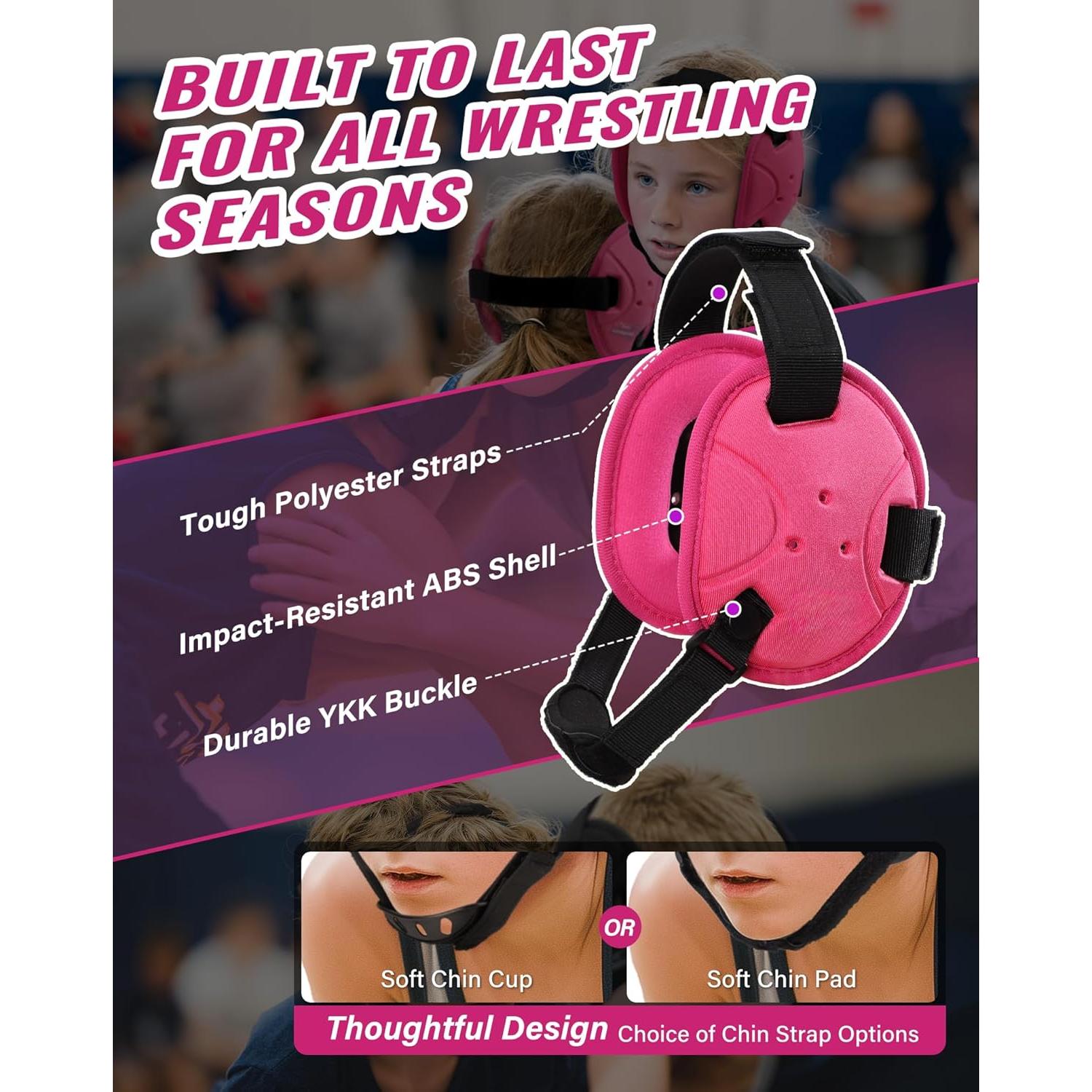 Cabezal de Lucha Trymaker para Jóvenes con Protección Doble