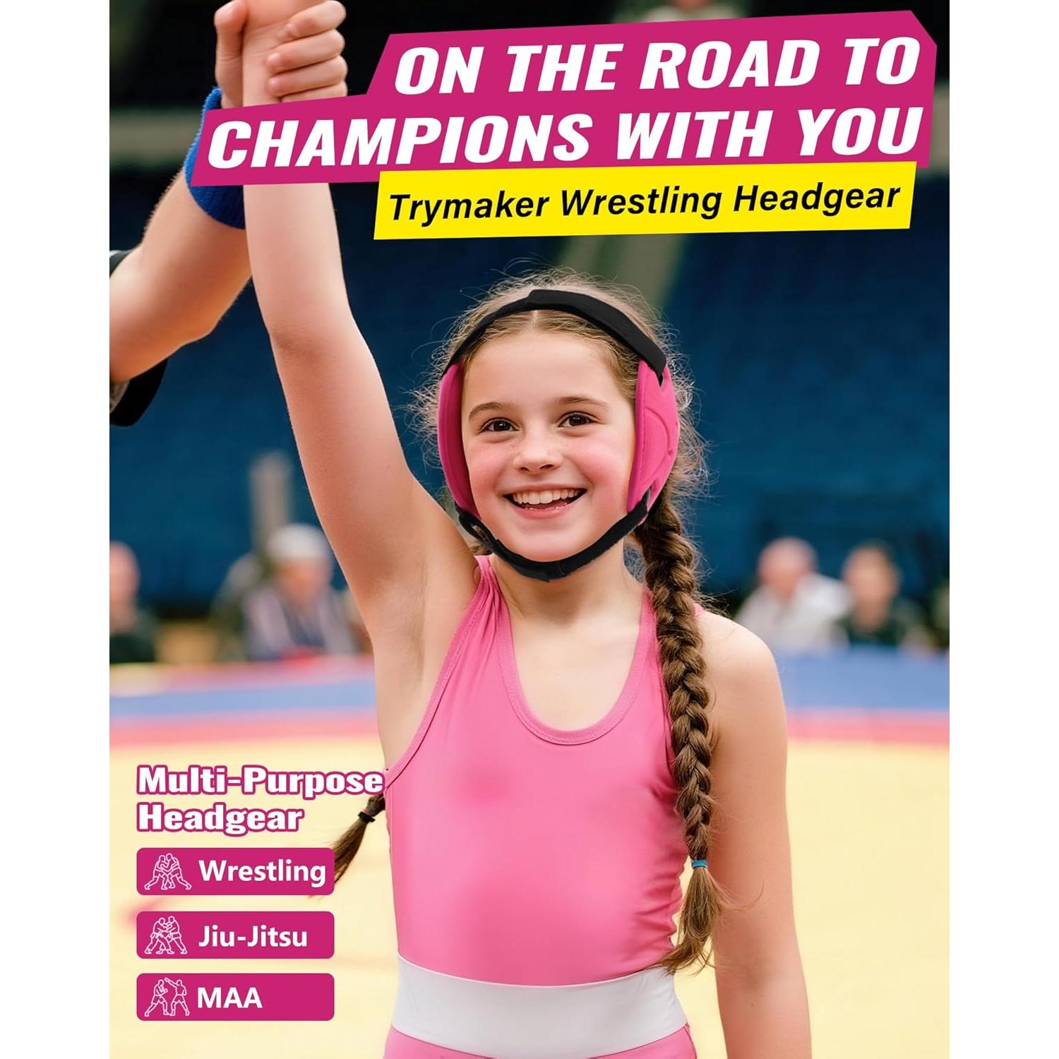 Cabezal de Lucha Trymaker para Jóvenes con Protección Doble