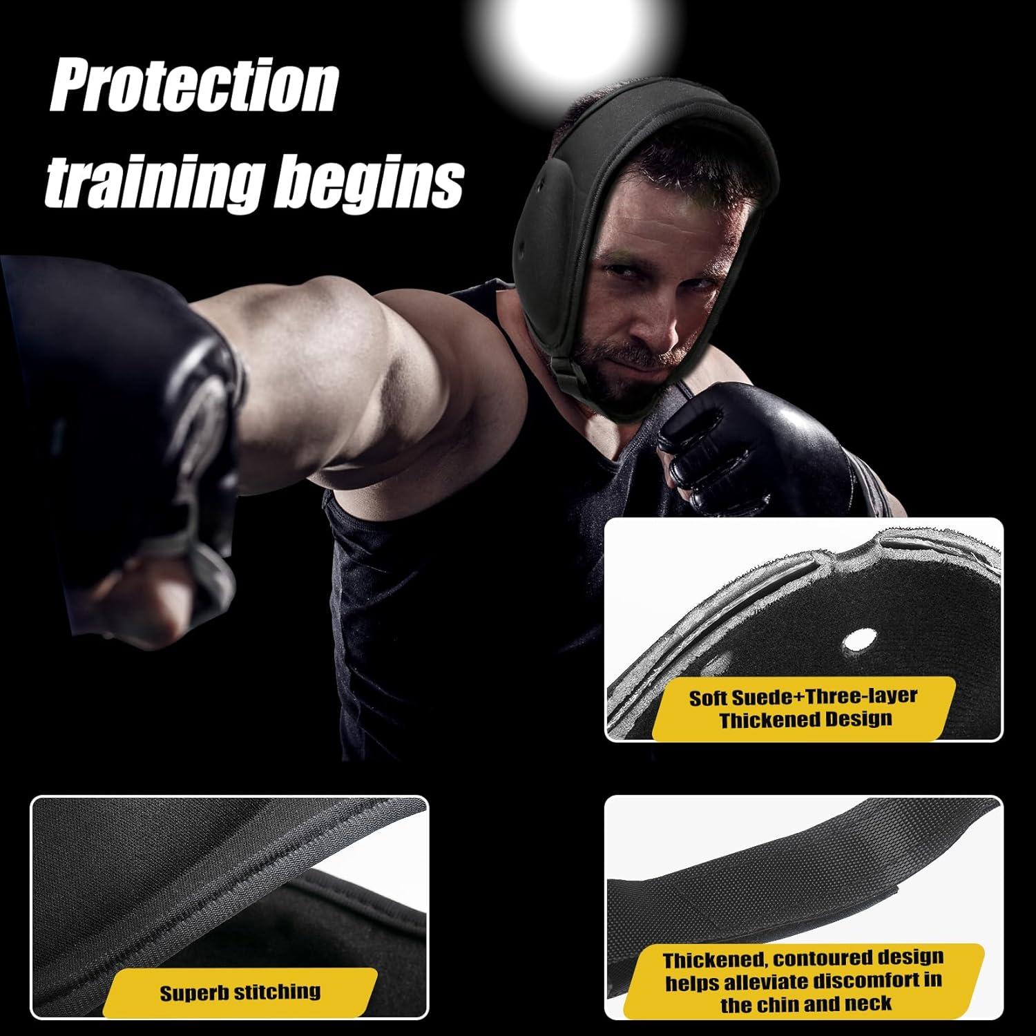 Cabezal de Lucha Qixomo para Jóvenes - Protección Oídos Coliflor