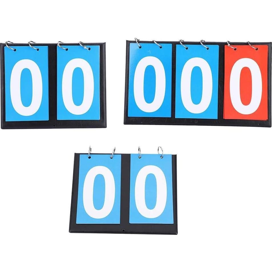 Tablero de Puntuación Portátil VBESTLIFE 2/3/4 Dígitos Resistente