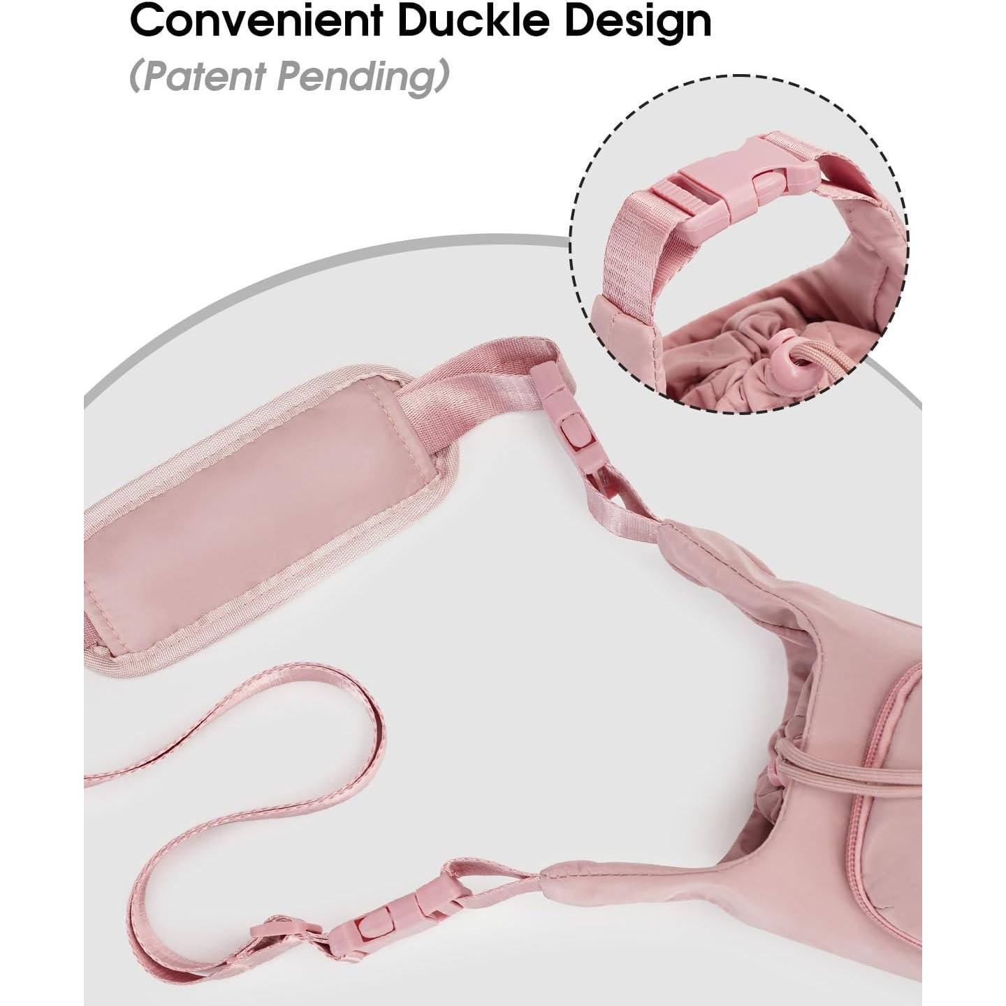 Bolsa Portabotellas de Agua Ceneda Rosa 0.95L 1.18L Aislada