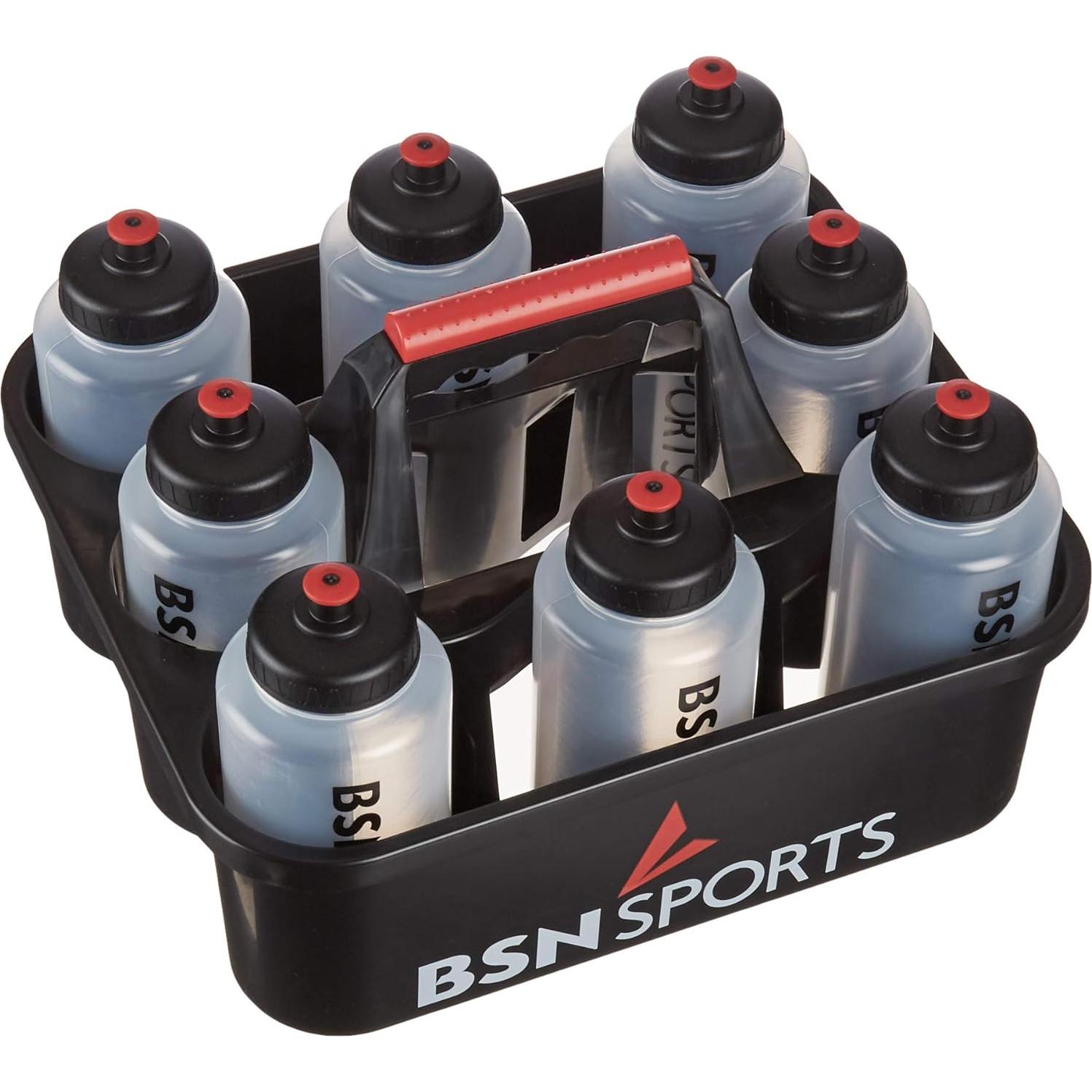 Transportador de Botellas BSN para Deportes - 8 Botellas 1 Qt