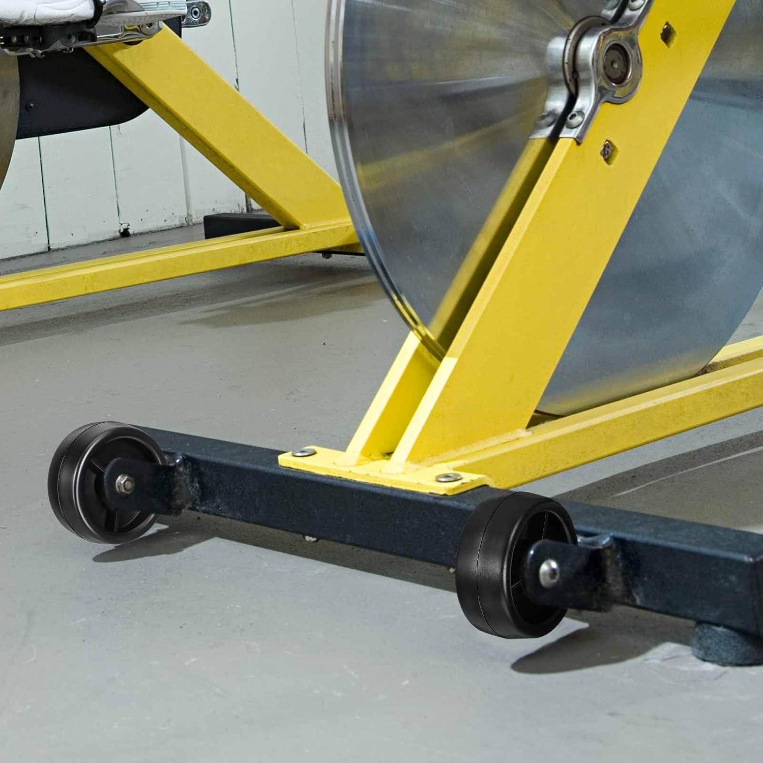 Ruedas de Fitness SOLUSTRE 5cm para Cinta de Correr y Bicicleta