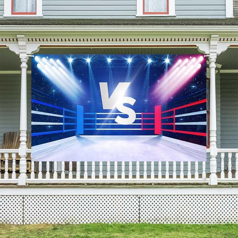 Fondo de Lucha Libre Ticuenicoa 180x110 cm para Cumpleaños