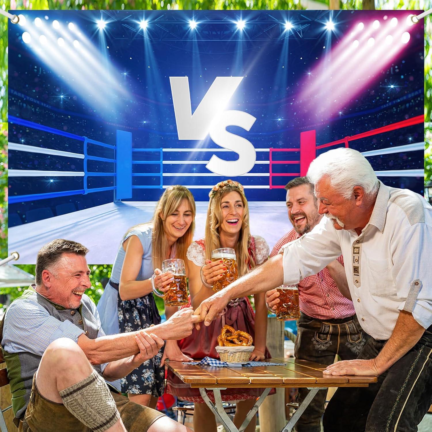 Fondo de Lucha Libre Ticuenicoa 180x110 cm para Cumpleaños