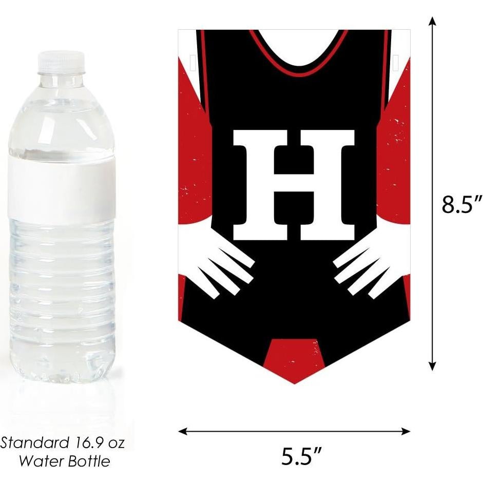 Banderines de Cumpleaños Lucha Gran Punto de Felicidad