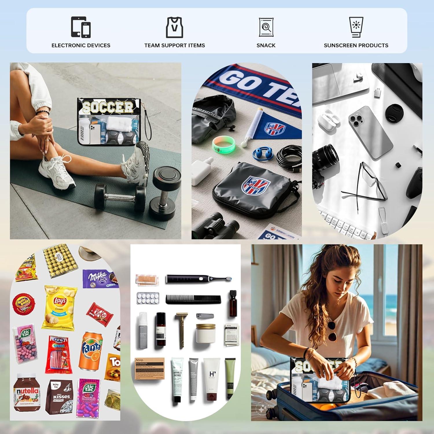 Bolsa de Regalo de Fútbol YDB-TM Transparente 29.5x20.8cm