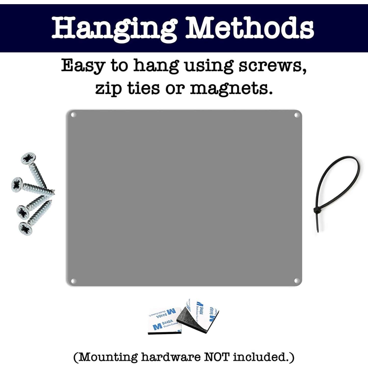 Cartel de Metal Lecciones de Vida Rugby 20x30 cm Vintage