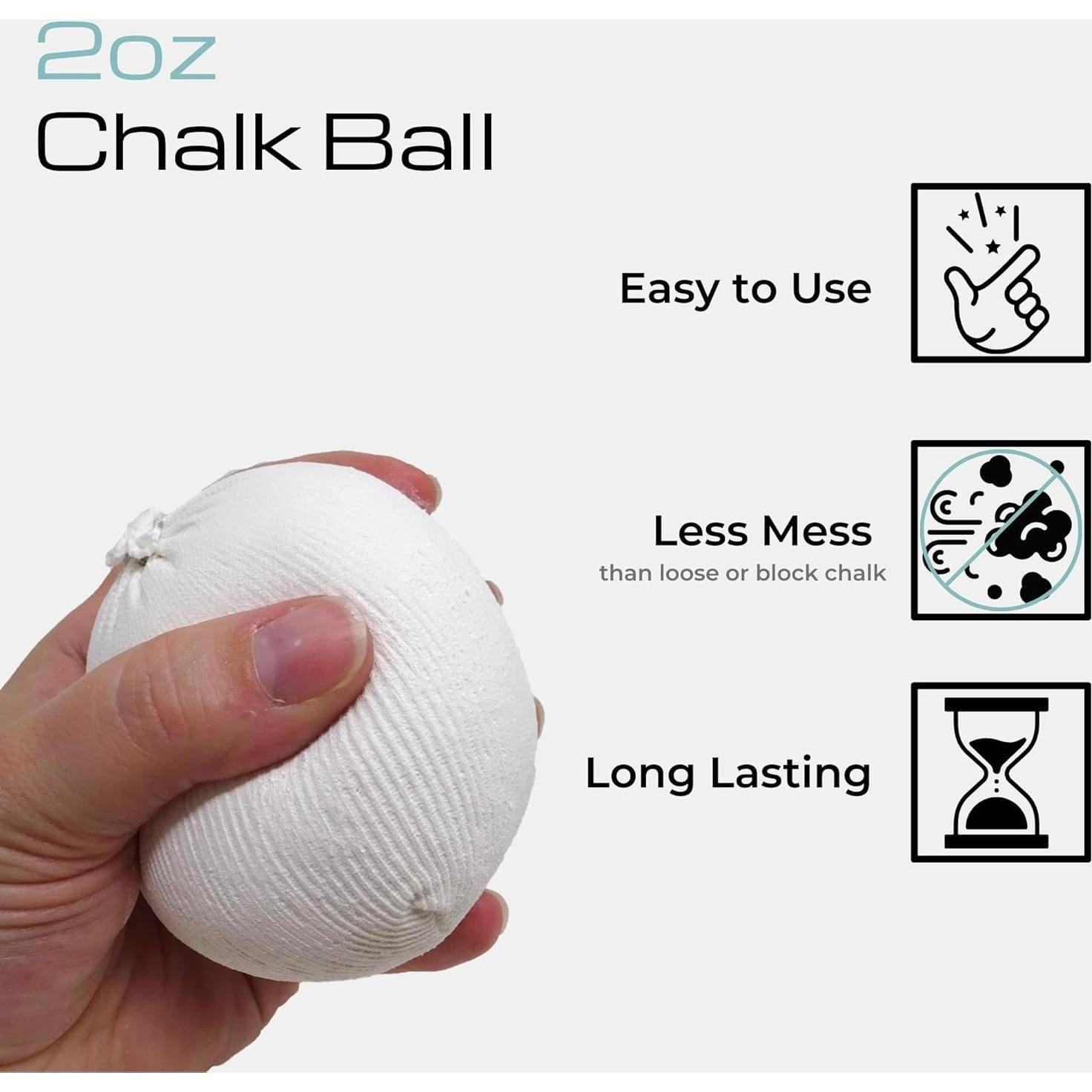 Bola de Tiza Z Athletic 2oz para Escalada y Gimnasia