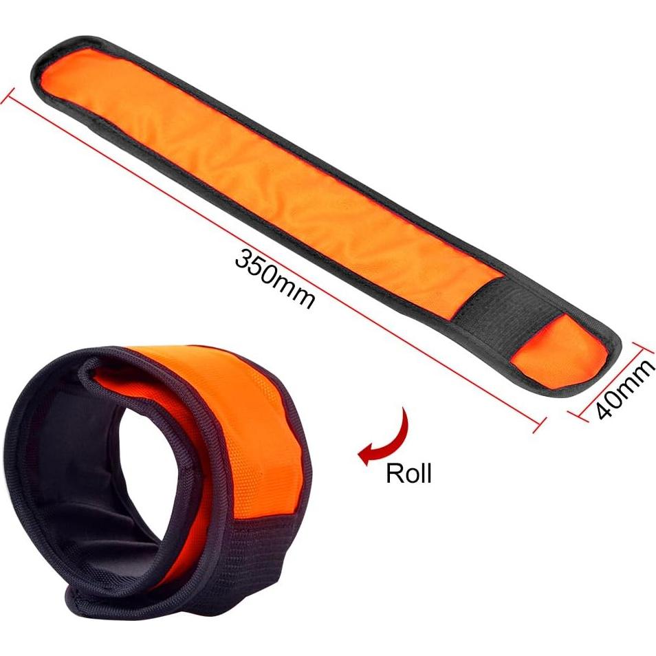 Pulseras Slap LED ESONSTYLE 6 Pcs para Seguridad Nocturna