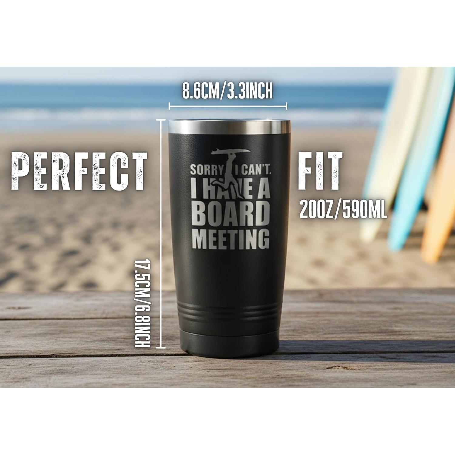 Taza de Acero Inoxidable Onebttl 591ml Surf con Tapa