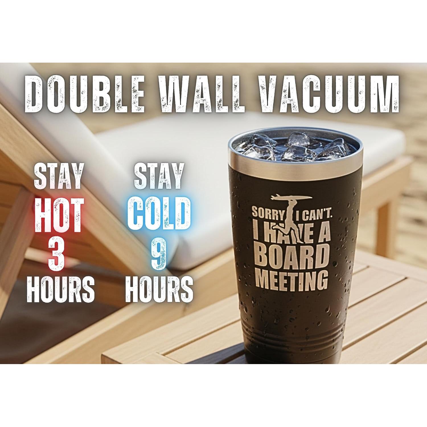 Taza de Acero Inoxidable Onebttl 591ml Surf con Tapa