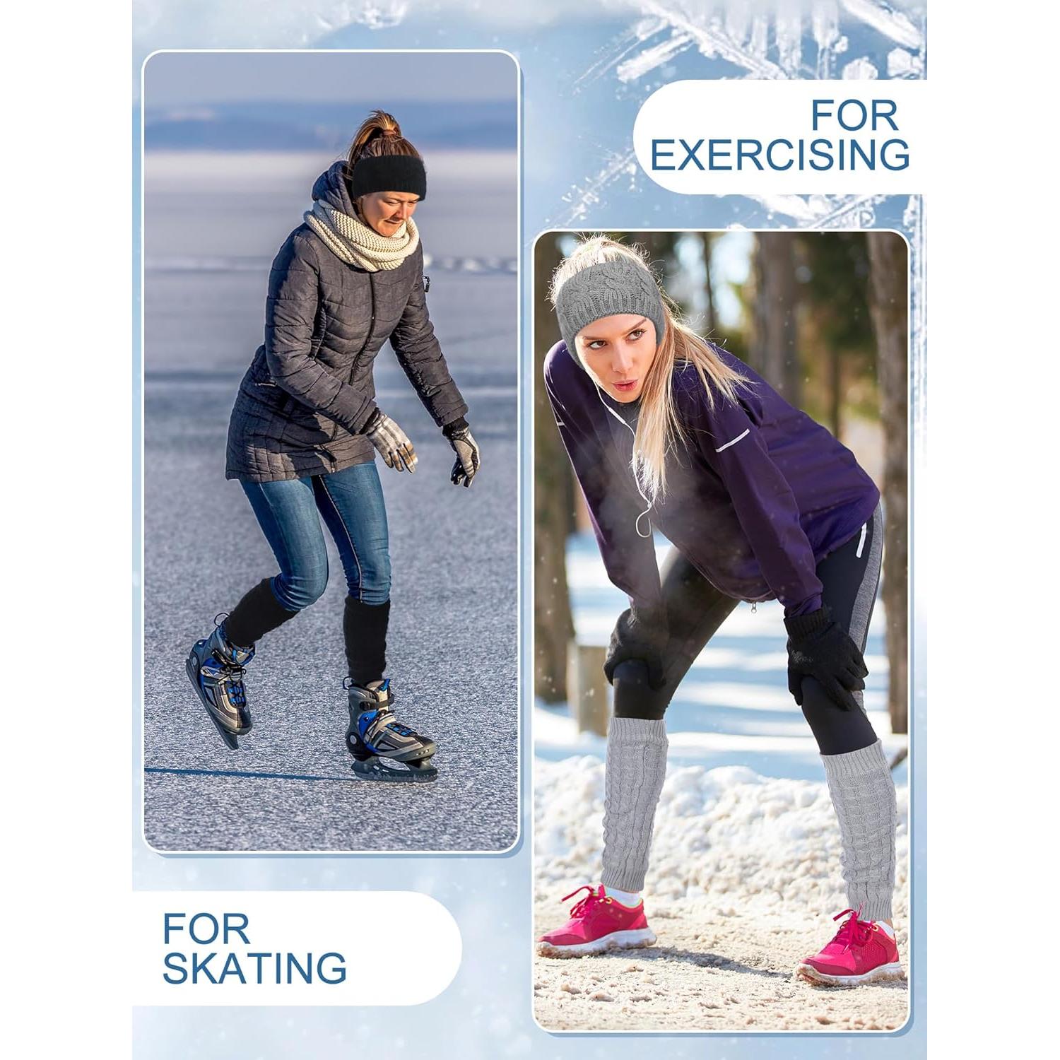 Conjunto de calentadores de piernas y diadema Chuarry - Invierno