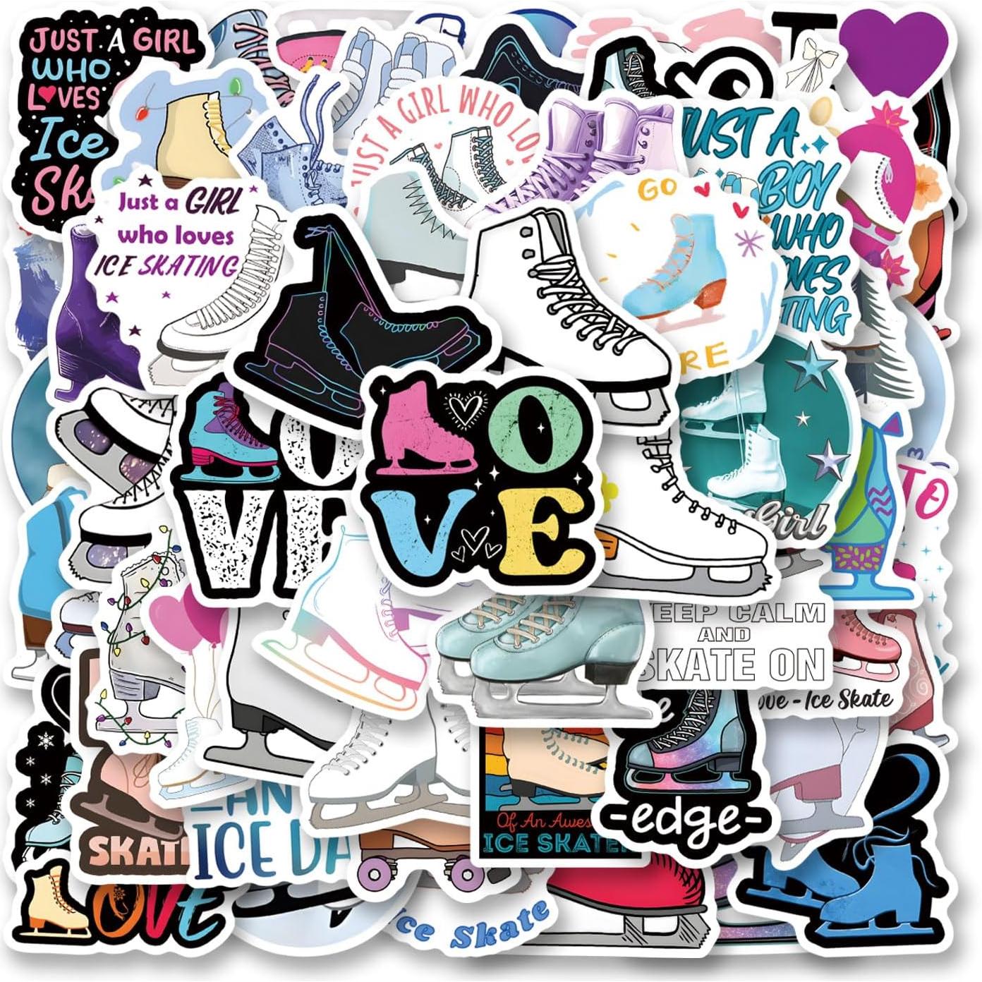 Calcomanías de Vinilo Impermeables LCFFECN - 62 Piezas