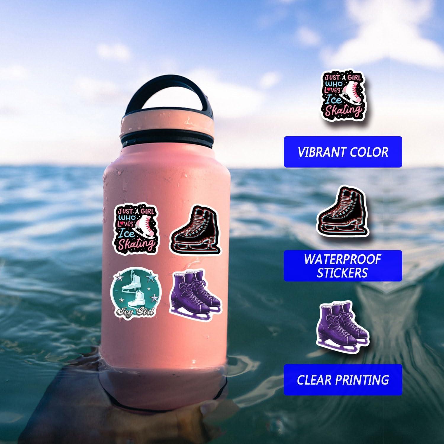 Calcomanías de Vinilo Impermeables LCFFECN - 62 Piezas