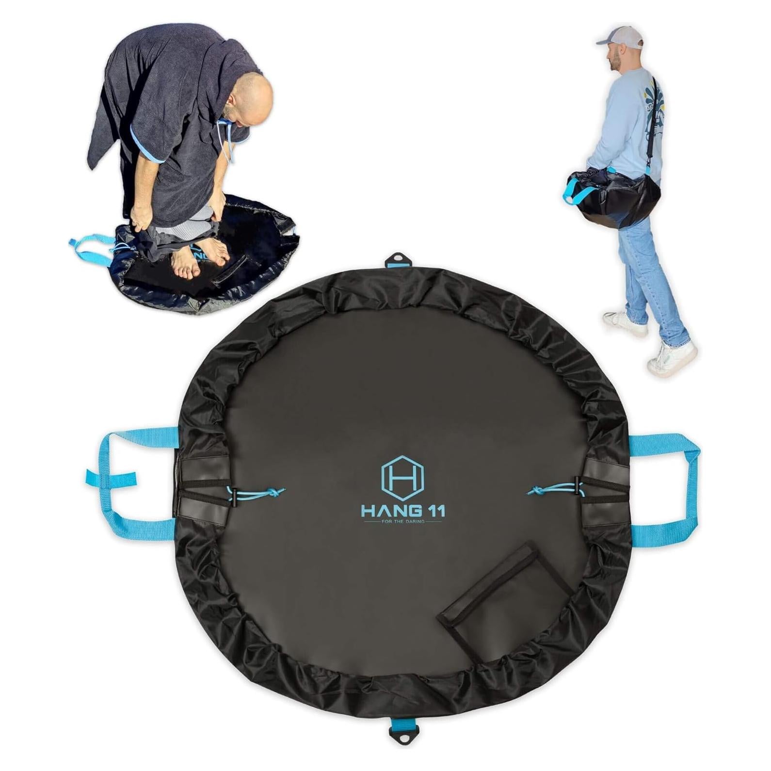 Alfombrilla de Cambio de Traje de Neopreno Hang 11 81cm Azul