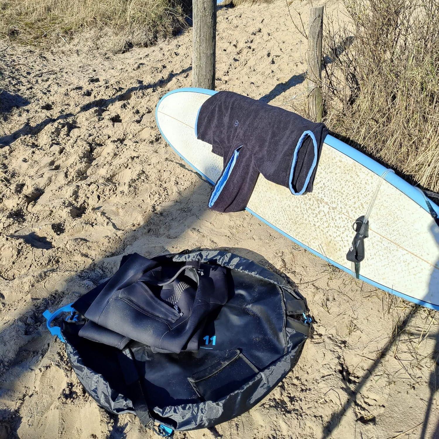 Alfombrilla de Cambio de Traje de Neopreno Hang 11 81cm Azul