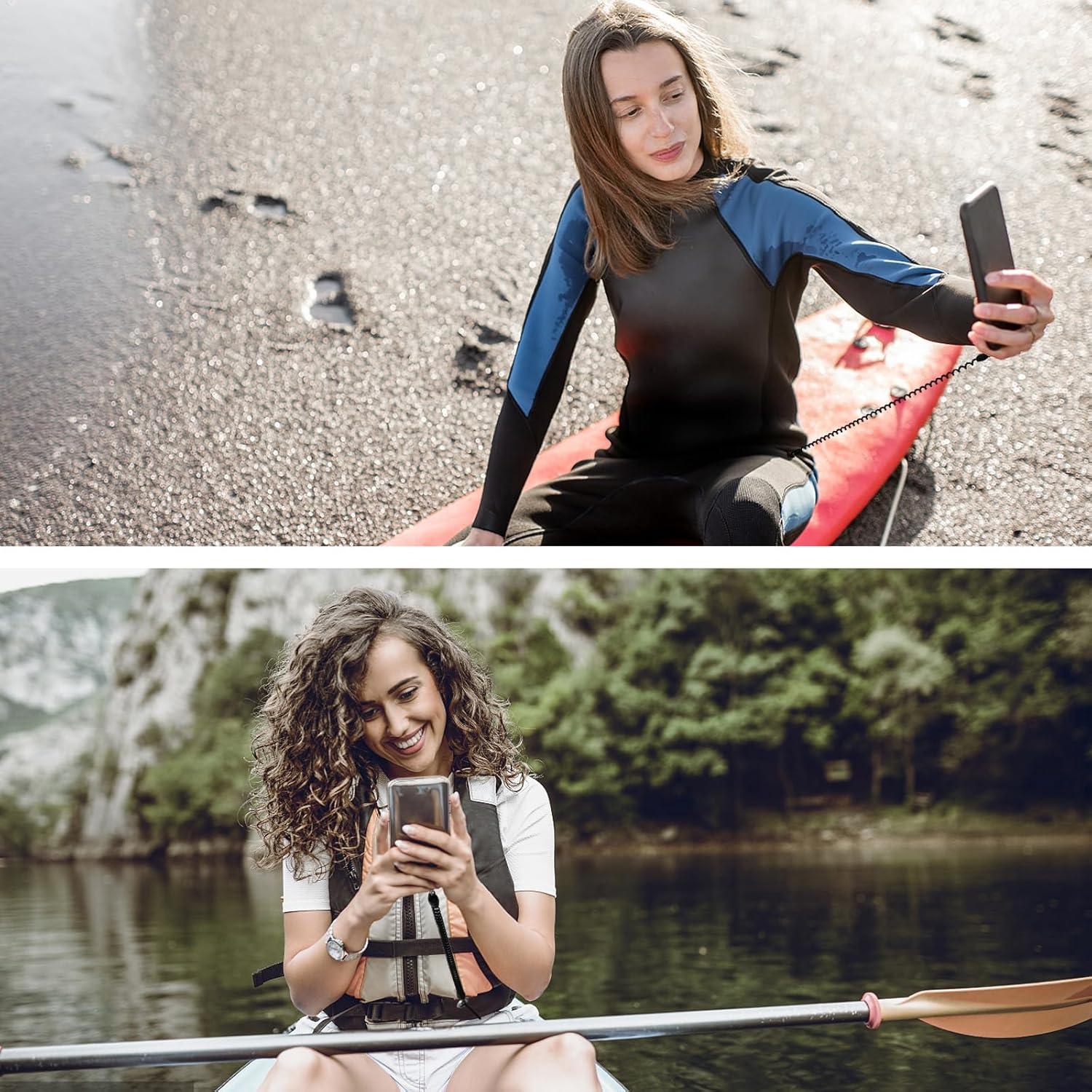 Lanyard para Teléfono JingRoom - 2 Correas Antirrobo Negro