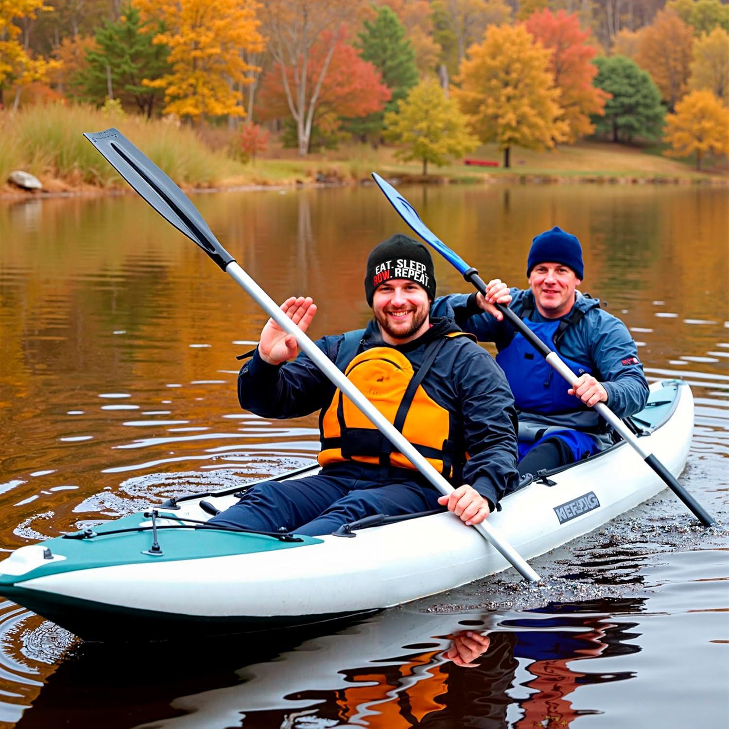 Gorro de Remo VELENTI para Hombres - Invierno Bordado Negro