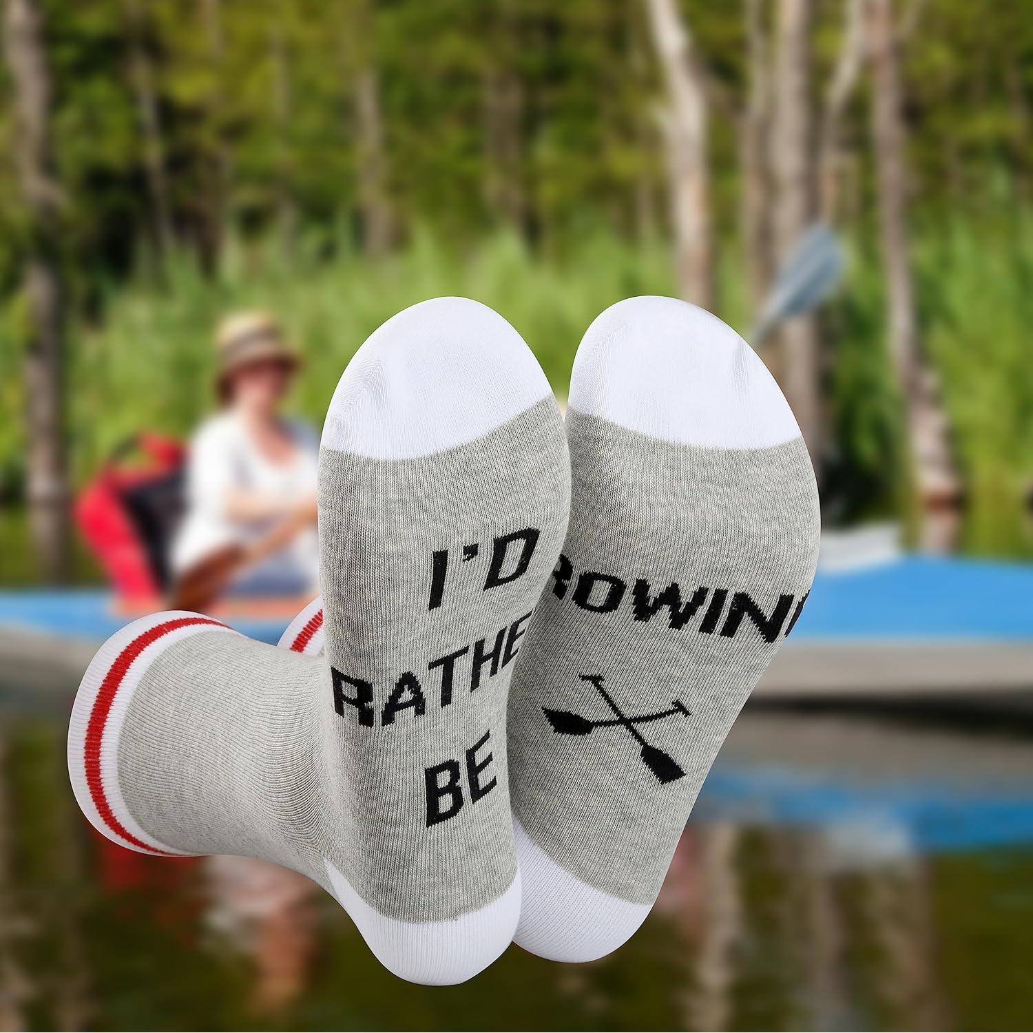 Calcetines Unisex G2TUP - Preferiría Estar Remando 2 Pares