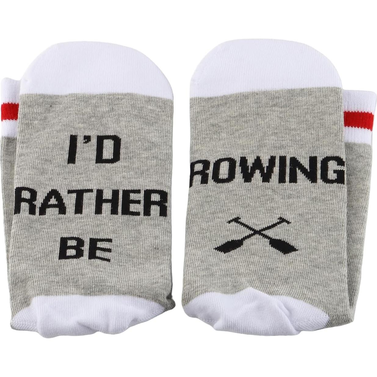 Calcetines Unisex G2TUP - Preferiría Estar Remando 2 Pares