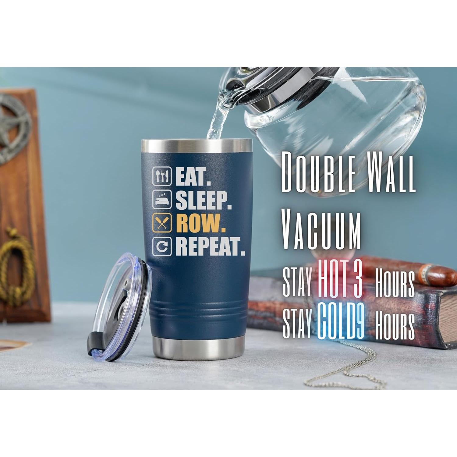 Taza de Acero Inoxidable Onebttl 0.59L Remo Aislada Doble Pared