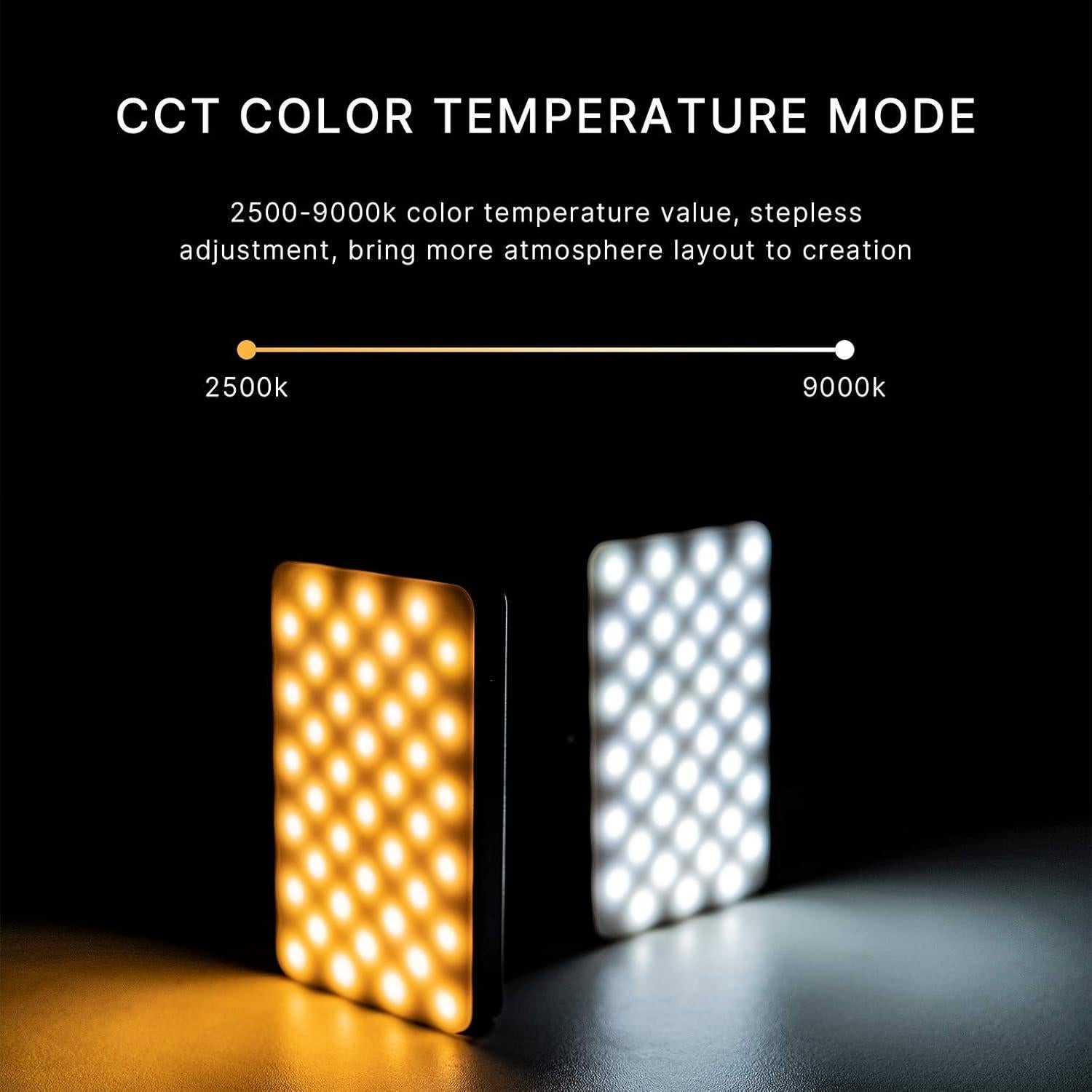 VIJIM VL120 Luz de Video RGB LED Portátil 2500-9000K