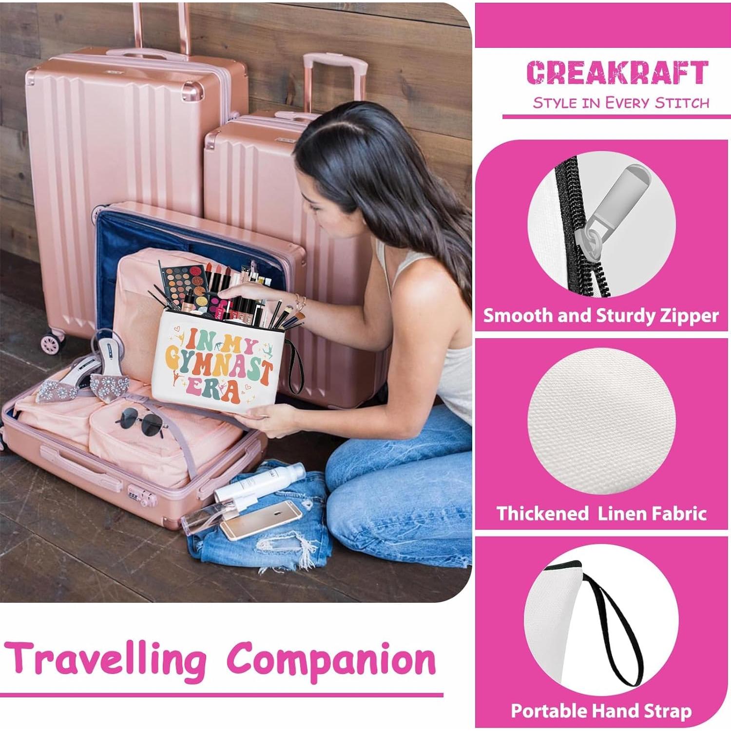 Bolsa de Maquillaje Creakraft EN MI ERA DE GIMNASTA 25x5x18cm