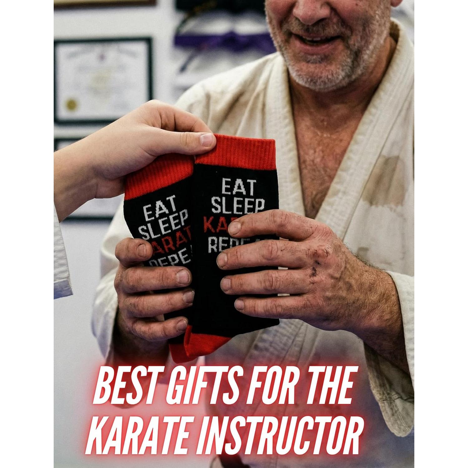 Calcetines Divertidos de Karate InnoBeta para Niños - Talla Única