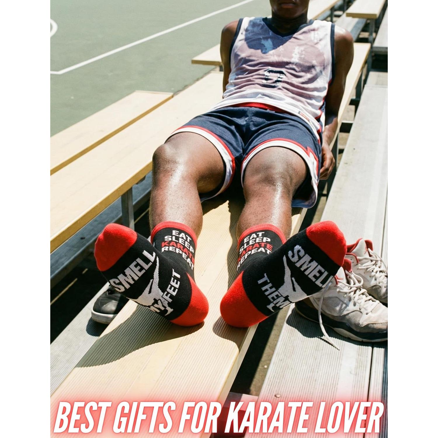 Calcetines Divertidos de Karate InnoBeta para Niños - Talla Única