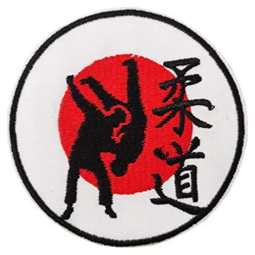 Parche Bordado de Judo Cute-Patch 7.6 cm Termoadhesivo