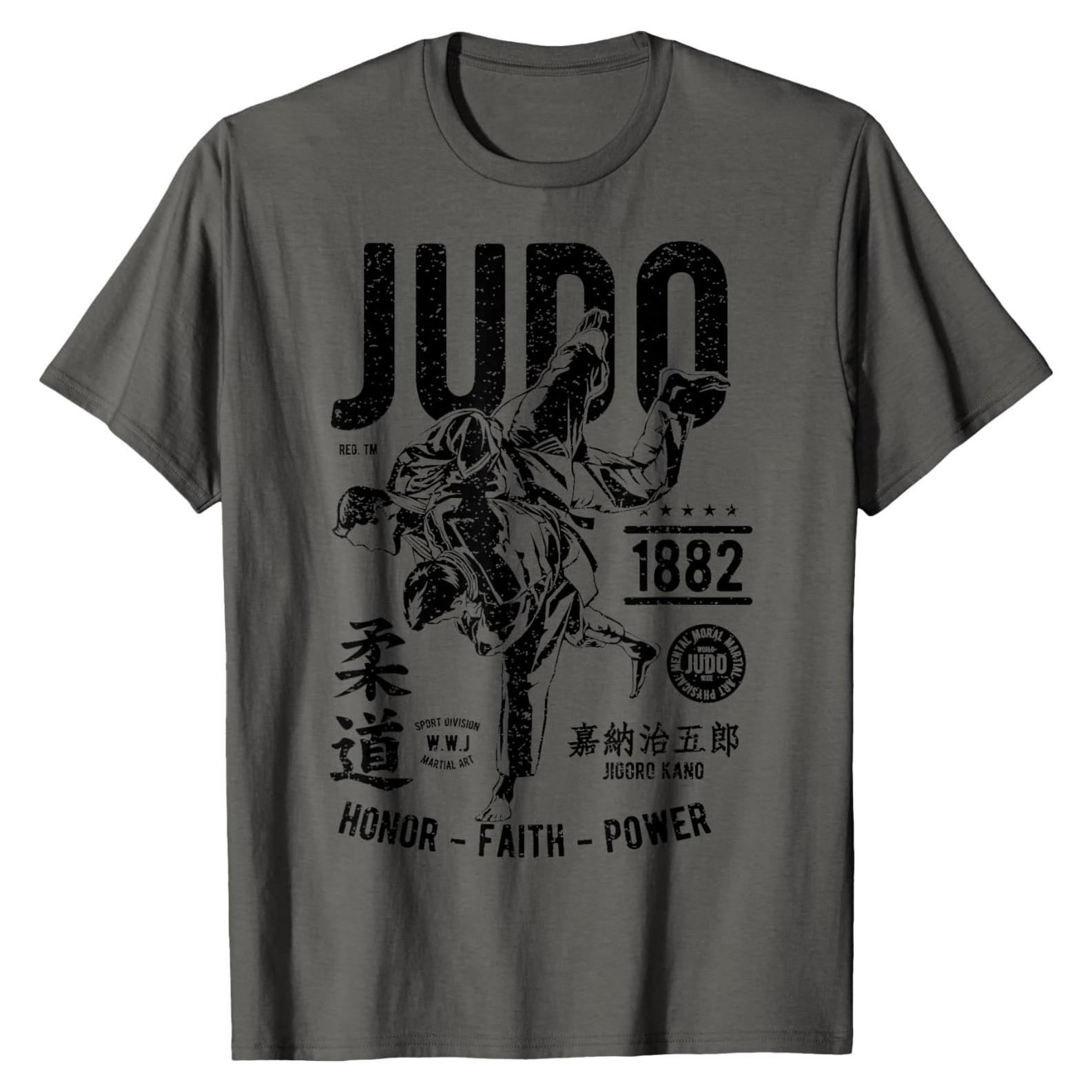 Camiseta de Judo Retro Vintage Ropa y Accesorios 136g