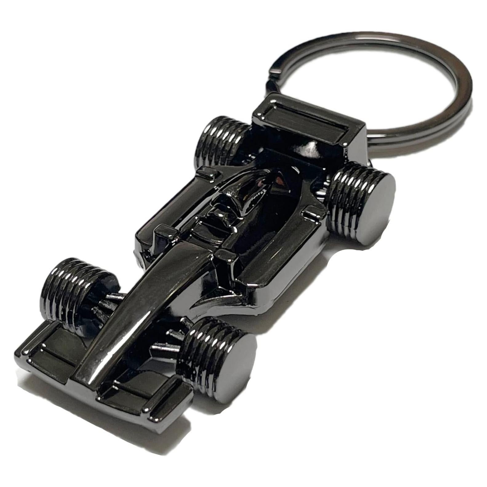 Llave F1 3D de Metal - Miniatura de Coche de Carrera YOYEE